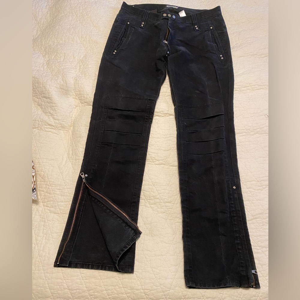 J Lindeberg  runaway canvas pants, size 36 runs slightly smaller.